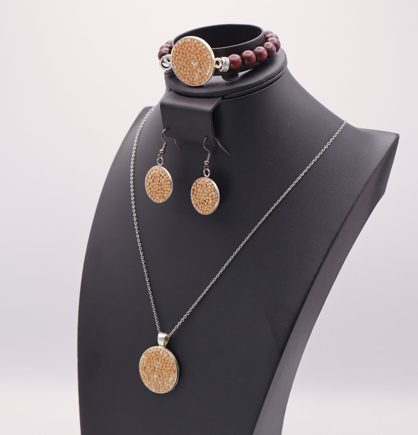 Mustard Seed Pendant Necklace